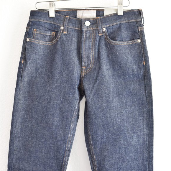 Everlane The Mid Rise Skinny Jean in Dark Indigo - Picture 5 of 10